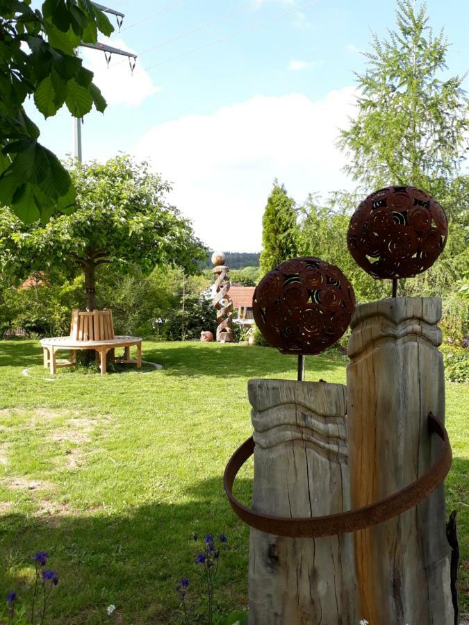 Gaestezimmer In Traumhafter Lage Neben Der Kurstadt Oberthulba Buitenkant foto
